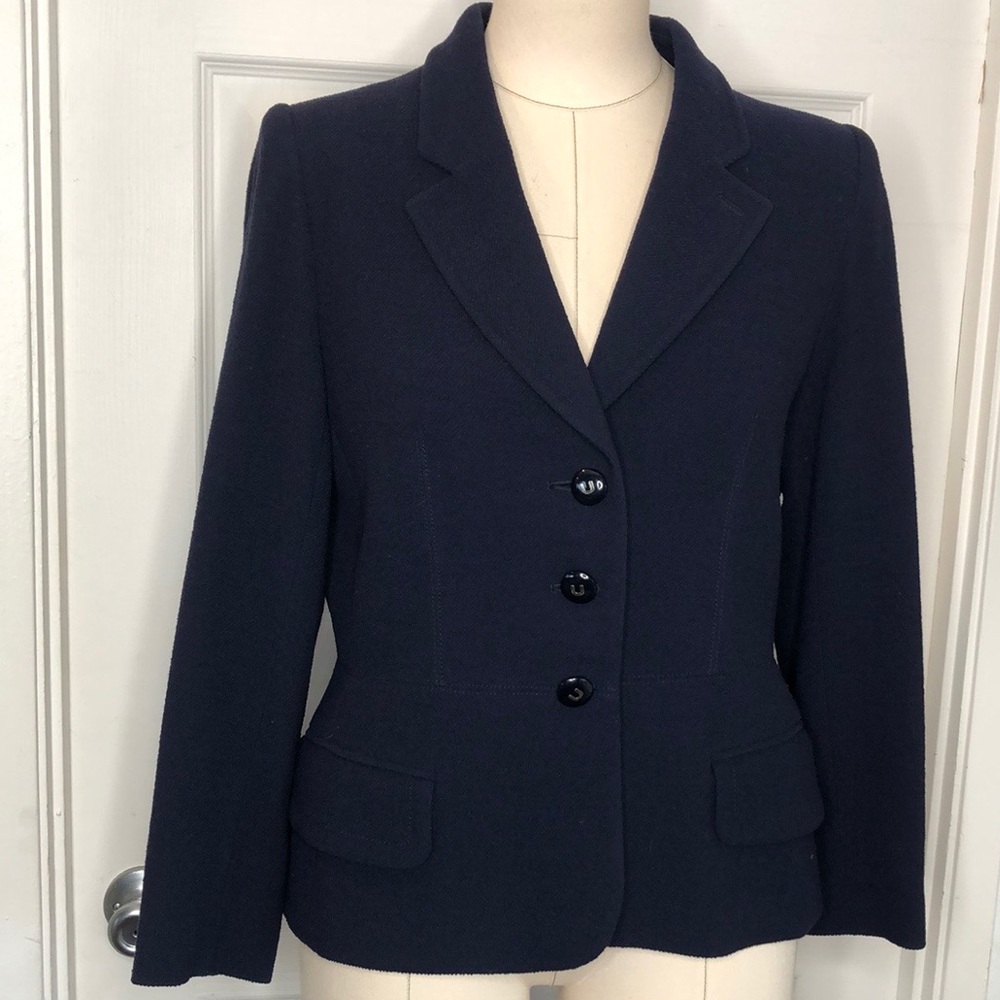 Vintage Emanuel Ungaro Tailored Wool Blazer